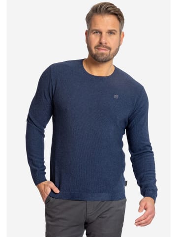 elkline Feinstrick-Pullover Strike in darkbluemelange