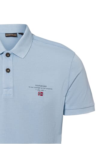 Napapijri Poloshirt Elbas in hellblau