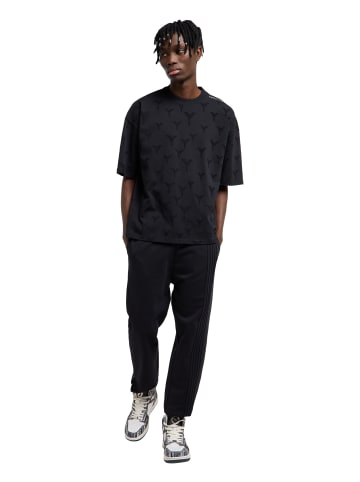 Carlo Colucci T-Shirt Fasan in Schwarz