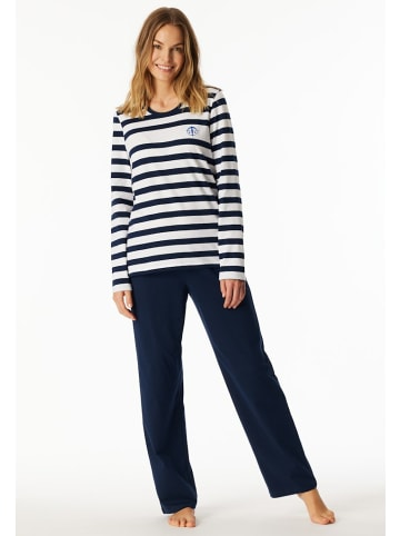 Schiesser Trainingsanzug für Damen in marineblau