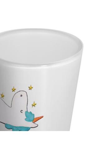 Mr. & Mrs. Panda Schnapsglas Einhorn Sternenhimmel ohne Spruch in Transparent