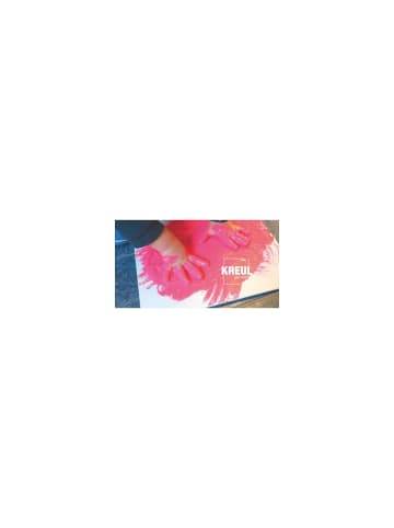 KREUL Bastelset Mucki Funkel-Fingerfarbe, 4er Set, ab 3 Jahre