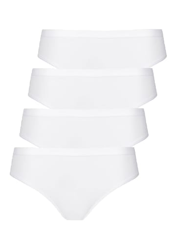 Lisca 4er Pack Slip in white