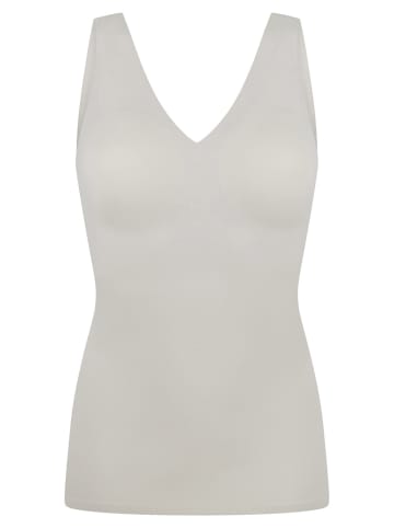 Schiesser Trägertop Invisible Soft Padded in grau-jaspe