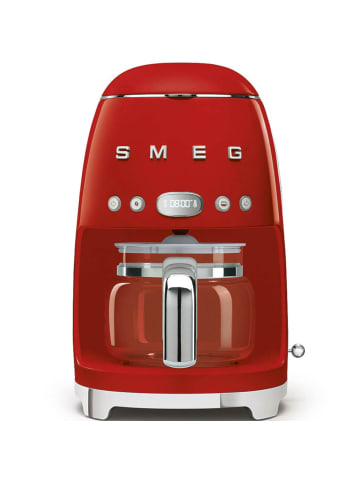 Smeg Kaffeemaschine 50's Retro Style in Rot