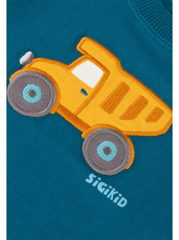 Sigikid T-Shirt Blue & Bright in Petrol