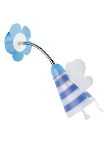 näve Spot "BLUME" in blau - (L)38 cm x (B)12 cm x (H)24 cm