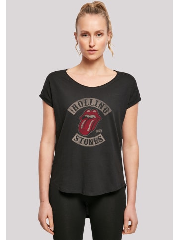 F4NT4STIC Long Cut T-Shirt The Rolling Stones Tour '78 in schwarz