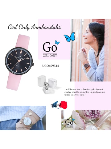 Girl Only Armbanduhr-Analog pink mittel (ca. 34mm) Girl Only Mademoiselle