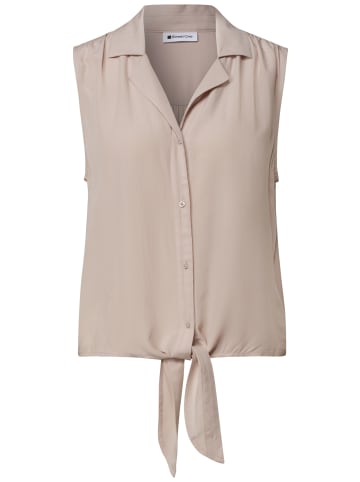 Street One LTD QR Blousetop w bowling col in Clay Sand