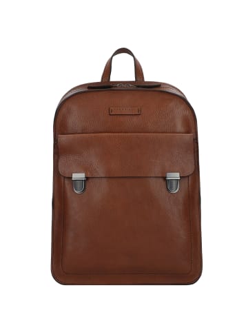 The Bridge Ettore Rucksack Leder 42 cm Laptopfach in marrone