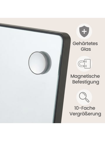 SONGMICS Ganzkörperspiegel Berit in Schwarz - (B)50 x (H)1.3 x (T)160 cm