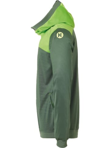 Kempa Trainingsjacke "Emotion 2.0 Kapuzenjacke" in Grün