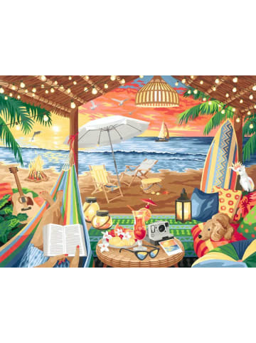 Ravensburger Ravensburger Malprodukte Gemütliche Strandhütte in bunt