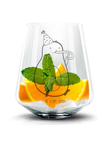 Mr. & Mrs. Panda Tumbler Avocado Feier ohne Spruch in Transparent
