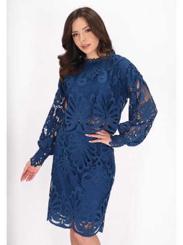 faina Blouse in navy