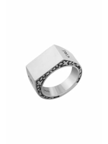 caï Ring für Erwachsene in silber in silber
