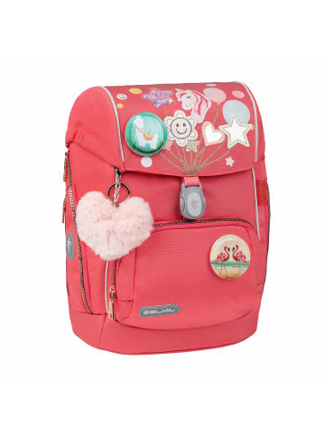 Belmil Rucksack Comfy Plus Premium Schulranzen Set 5-teile Rose Quartz Tasche 7 Jahre