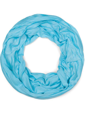 styleBREAKER Jersey Loop Schal in Türkis