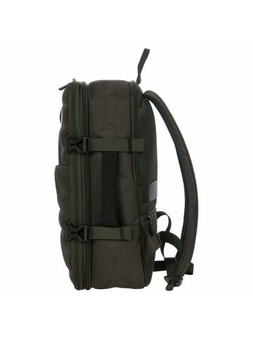 BRIC`s BY Ulisse Soft - Reiserucksack 15" 42 cm erw. (schwarz) in olive