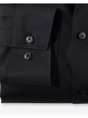 OLYMP  Hemd Luxor comfort fit in Schwarz