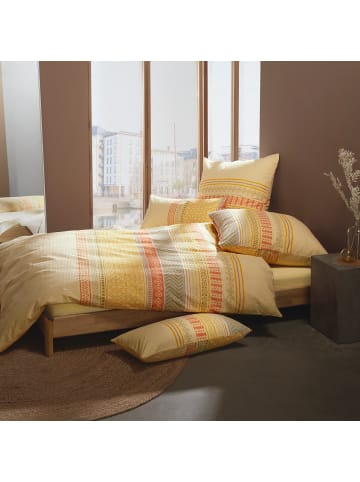 Erwin Müller Seersucker Bettwäsche in hellgelb