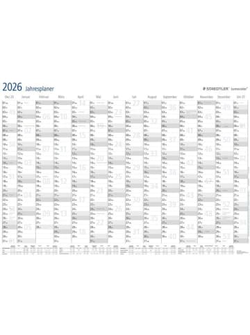 Staedtler Jahresplaner 60x84cm abwischbar Kalendarium 2026