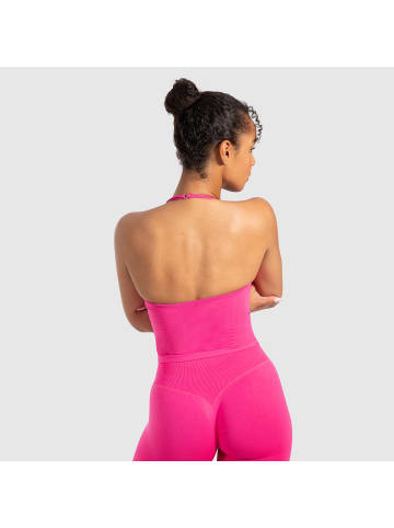 SMILODOX Crop Top Malena in Pink