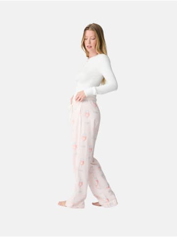 P.J. Salvage Pyjamahose Flannels in Rot1
