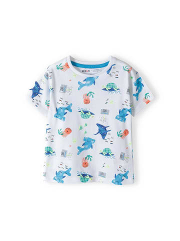 Minoti 2tlg. Outfit: T-Shirt & Sweatbermudas catch 4 in neongelb