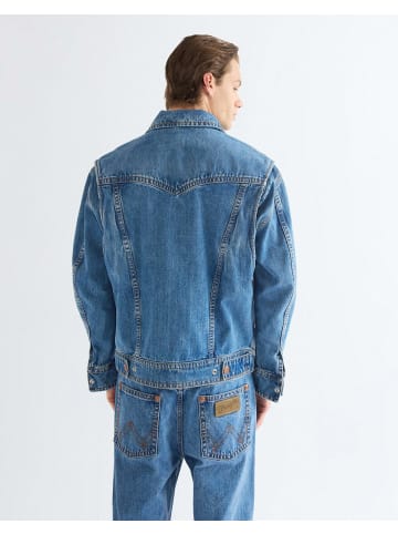 Wrangler Jeansjacke Super in Cowboy Fade