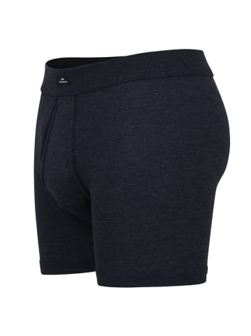 Götzburg Boxershorts 2er Pack in Navy / fein geringelt