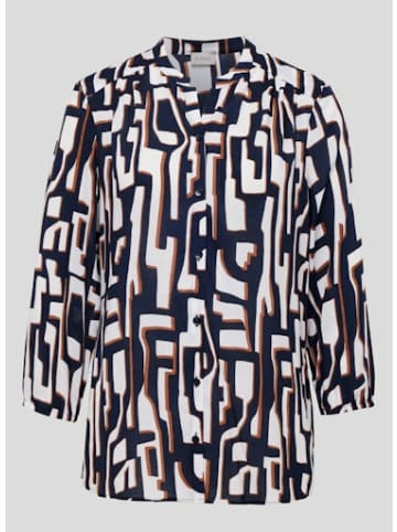 Rabe Druckbluse für Damen in blau