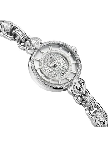 Versace Analoguhr für Damen in silber