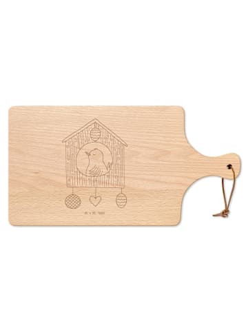 Mr. & Mrs. Panda holz schneidbrett Vogelhaus Home ohne Spruch in Transparent