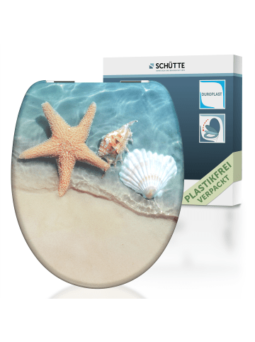 Franz Joseph Schütte Duroplast WC-Sitz BEACH, mit Absenkautomatik