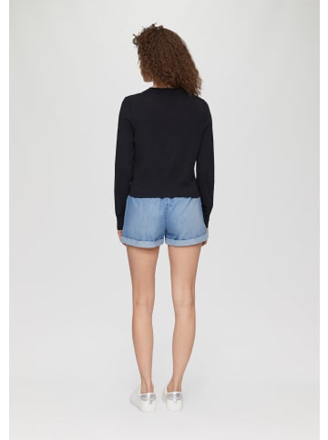 QS Strickjacke in 9999_schwarz
