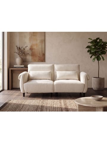 Beliani 3-Sitzer Sofa WETLAN in Weiß/Schwarz - (W) 192 x (H) 84 x (L) 85 cm