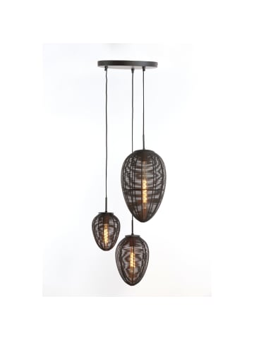 Light & Living Hängeleuchte Yaelle - Schwarz - Ø36cm - 3L