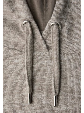 Street One Langarmshirt in light terra mocha mel.