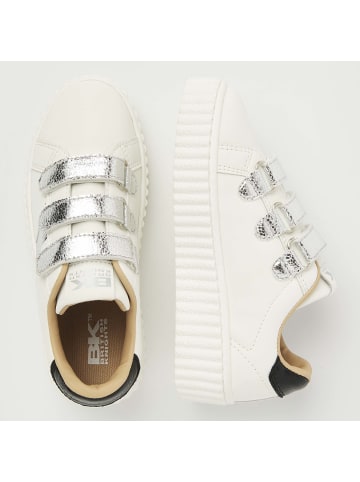 British Knights Sneaker Bliss velcro in weiss/silberfarben/schwarz