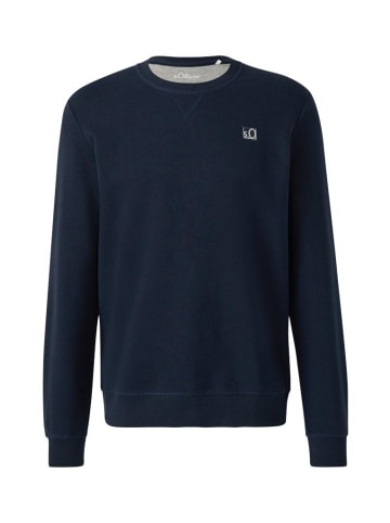 S.OLIVER RED LABEL Sweatshirt in Blau