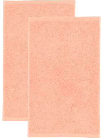 Erwin Müller Frottier Gästetuch 2er-Pack Heidenheim in apricot
