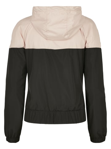 Urban Classics Windbreaker in lightpink/black