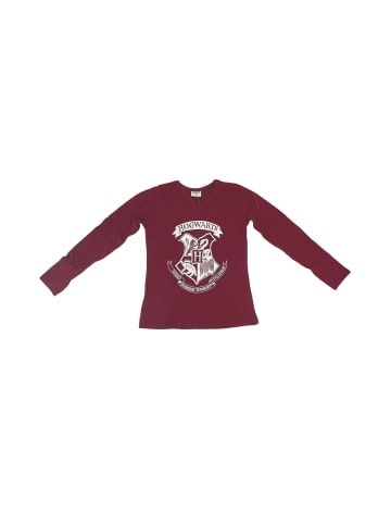 Harry Potter Langarmshirt Longsleeve in Rot