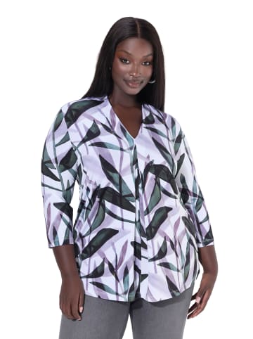 Ulla Popken Shirt in schneeweiß