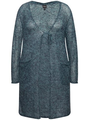 Ulla Popken Strickjacke in petrol