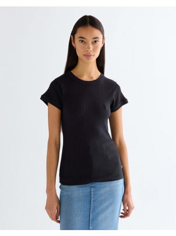 Wrangler T-Shirt Capped Rib in Black