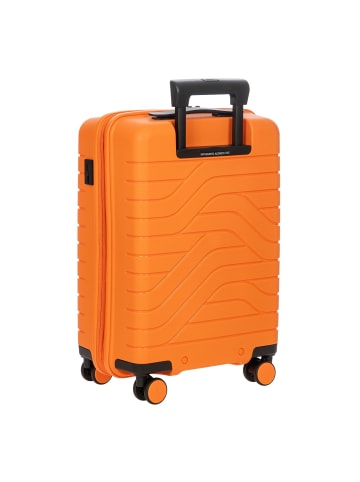 BRIC`s BY Ulisse 4-Rollen Kabinentrolley 55 cm in orange