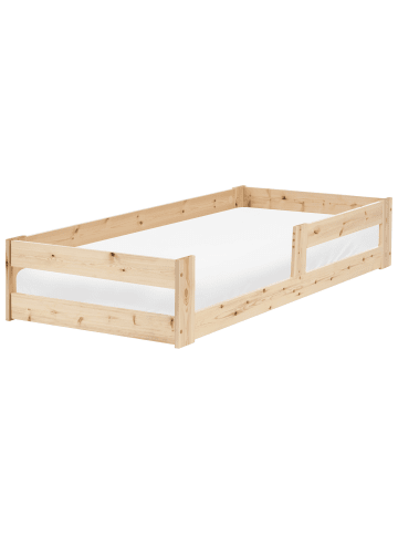 Beliani Kinderbett PRIMELLES in Braun - (W) 95 x (H) 38 x (L) 207 cm